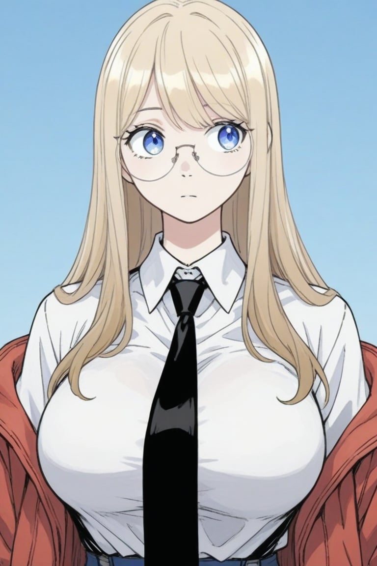 michiru_shiogama,  tall girl,  blonde hair by daretoku-2 on Tensor.Art