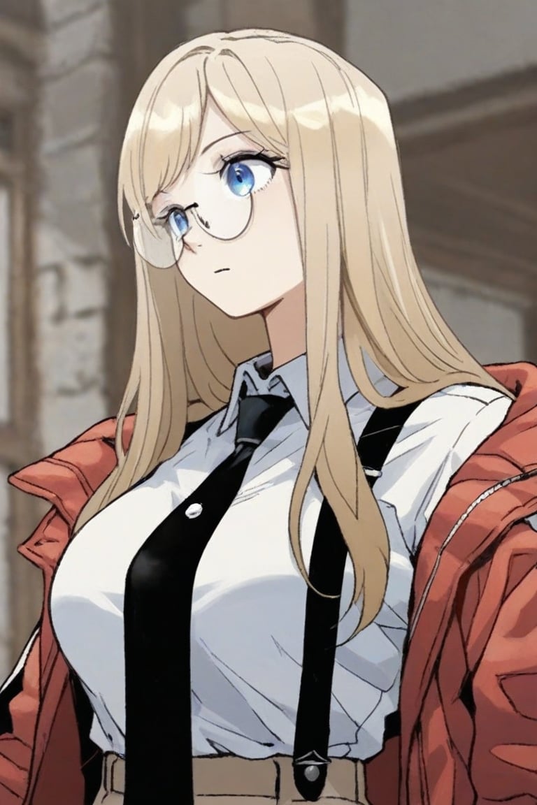 michiru_shiogama,  tall girl,  blonde hair by daretoku-2 on Tensor.Art