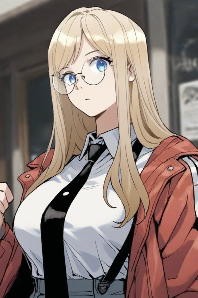 michiru_shiogama,  tall girl,  blonde hair by daretoku-2 on Tensor.Art