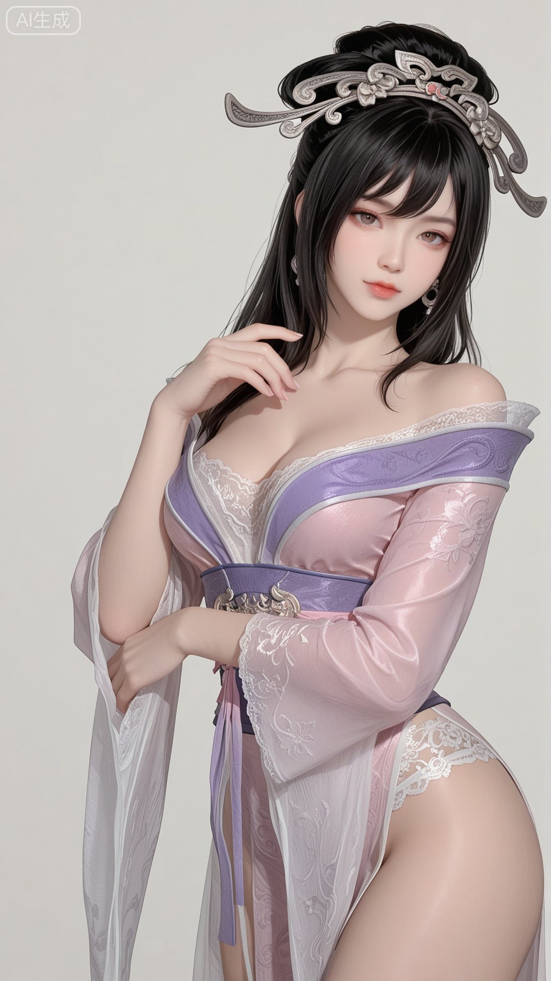 HL clothes,  solo,  exquisite skin by 月恋-❀ on Tensor.Art