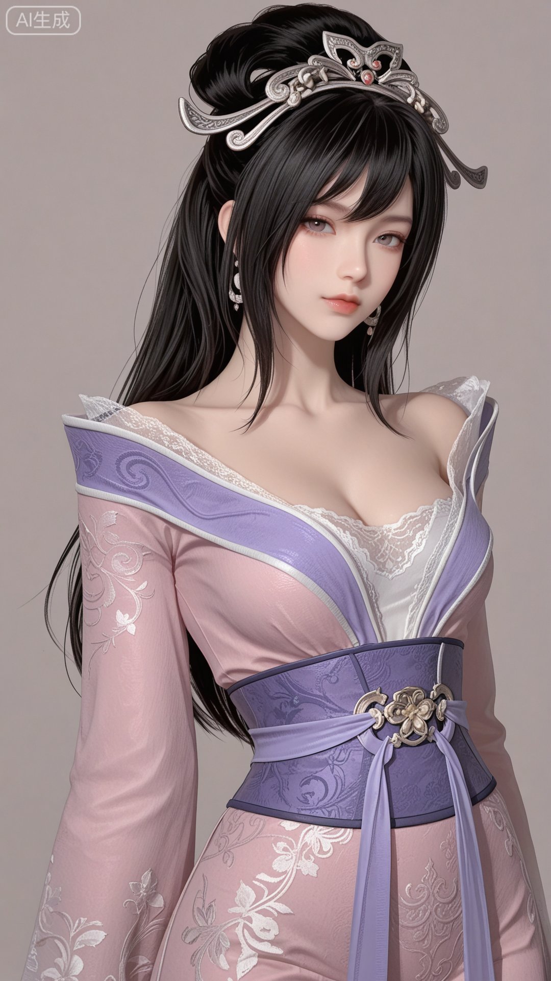 HL clothes,  solo,  exquisite skin by 月恋-❀ on Tensor.Art