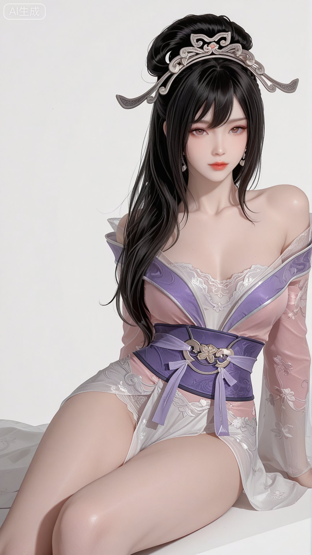 HL clothes,  solo,  exquisite skin by 月恋-❀ on Tensor.Art