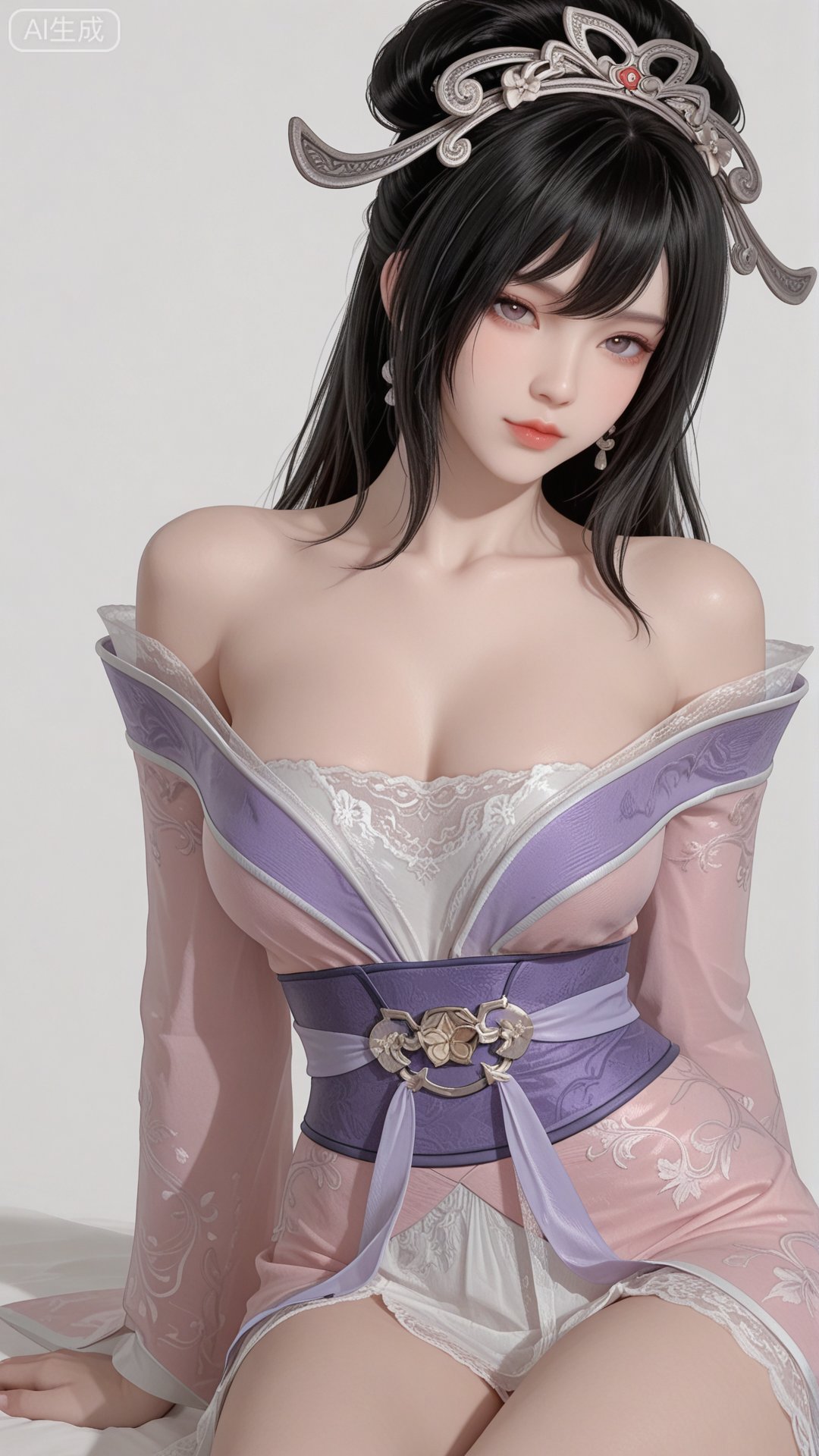 HL clothes,  solo,  exquisite skin by 月恋-❀ on Tensor.Art