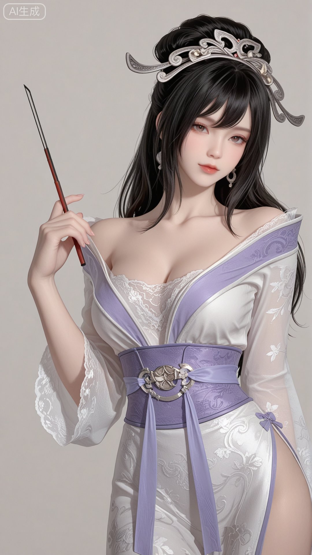 HL clothes,  white shirt,  solo by 月恋-❀ on Tensor.Art