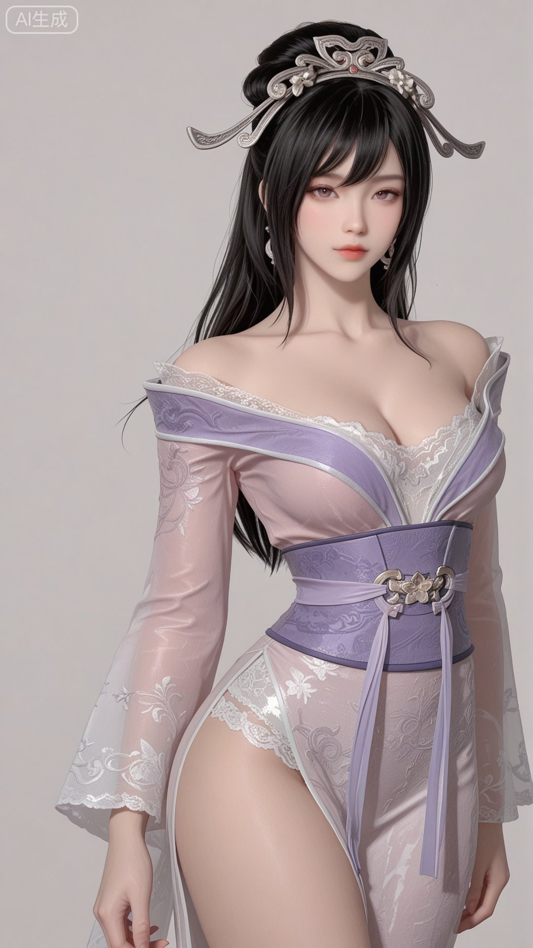 HL clothes,  solo,  exquisite skin by 月恋-❀ on Tensor.Art