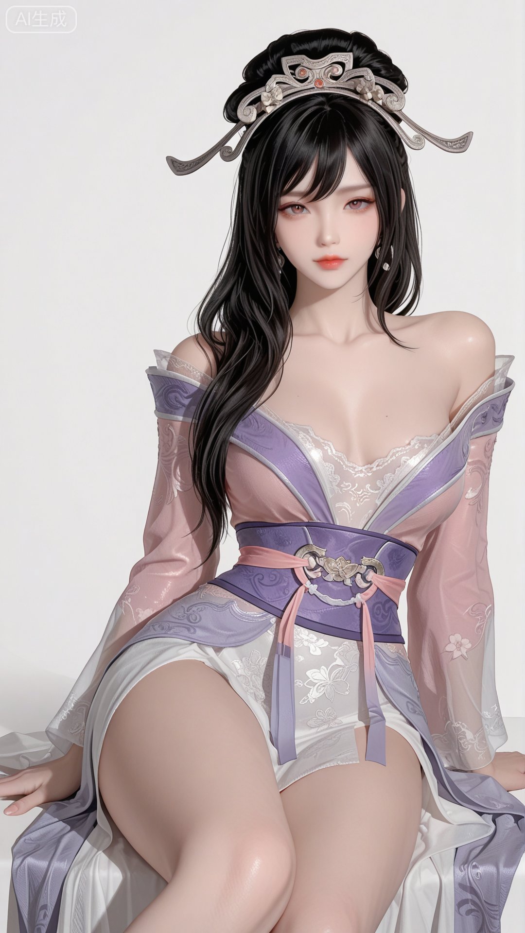 HL clothes,  solo,  exquisite skin by 月恋-❀ on Tensor.Art