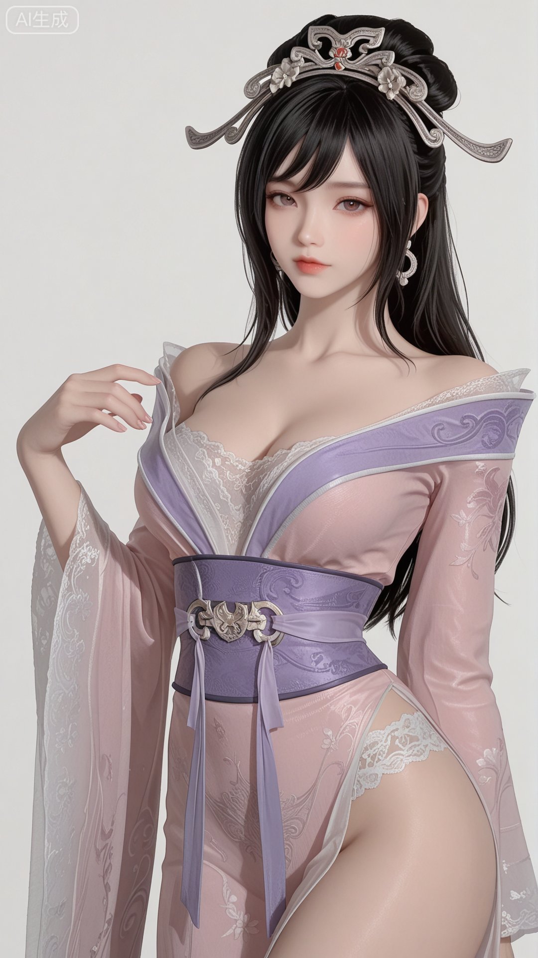 HL clothes,  solo,  exquisite skin by 月恋-❀ on Tensor.Art