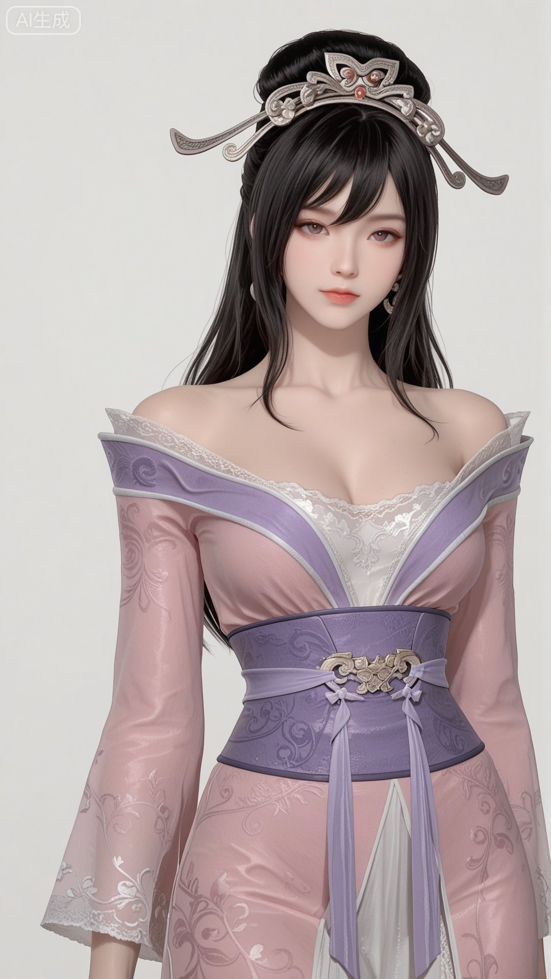 HL clothes,  solo,  exquisite skin by 月恋-❀ on Tensor.Art
