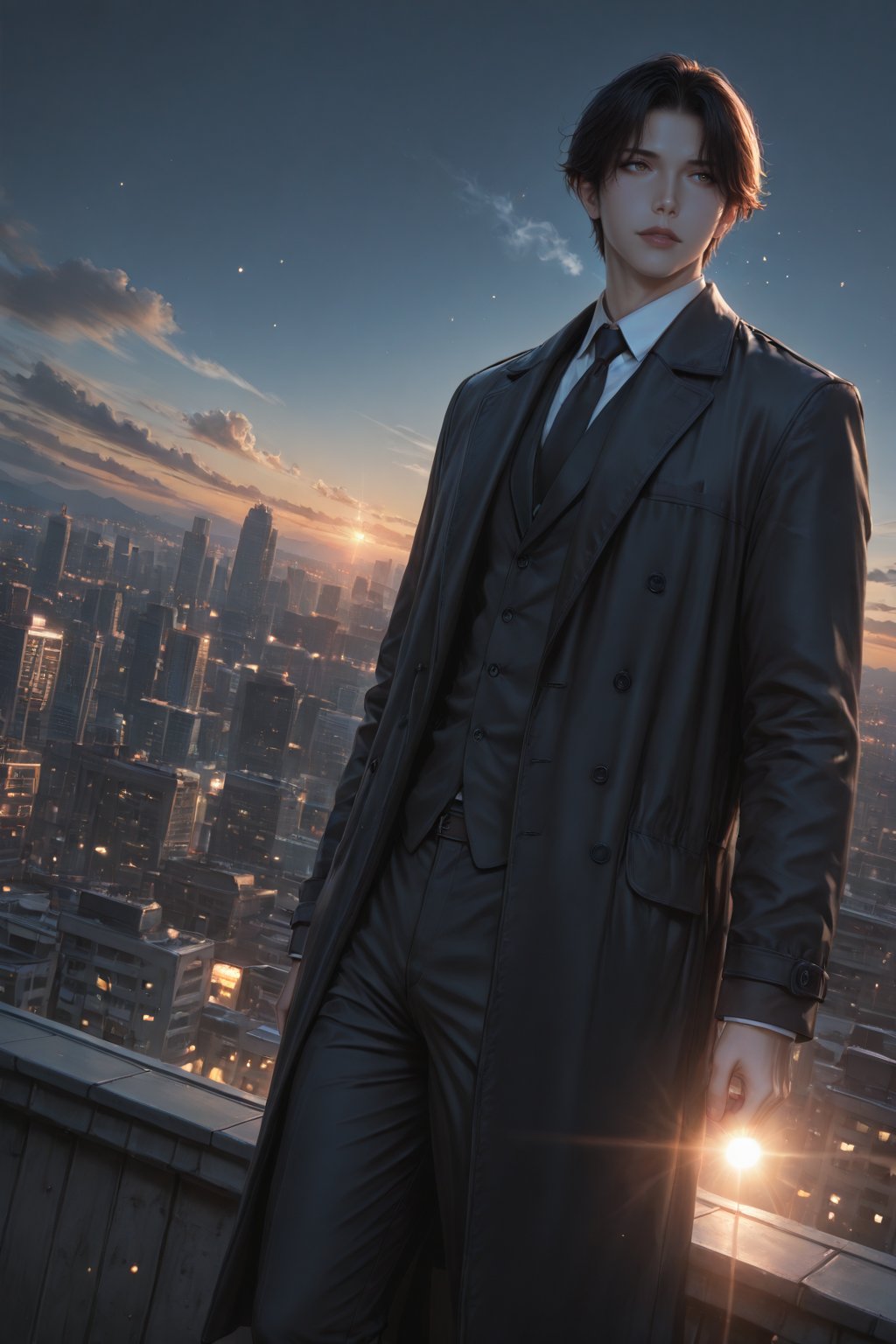 .......... ((1 man,  solo,  adult by *Devin* on Tensor.Art