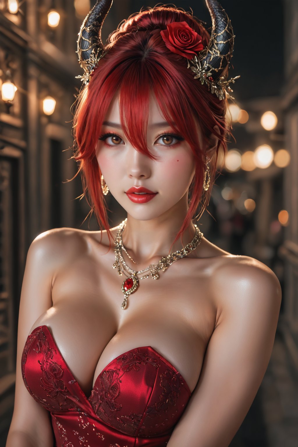 ........... 1 korean girl,  solo,  large breasts by *Devin* on Tensor.Art