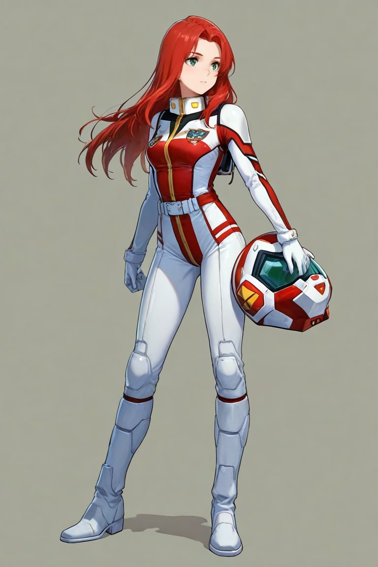 christina_mackenzie,  1girl,  red hair by daretoku-2 on Tensor.Art