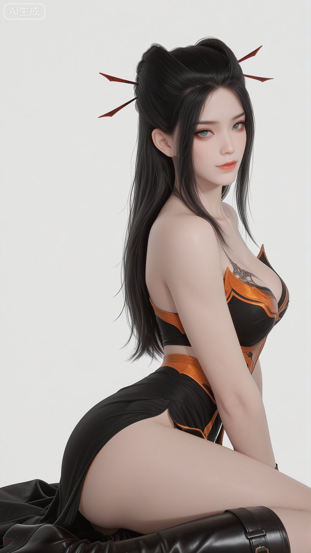 YLJ clothes,  solo,  exquisite skin by 月恋-❀ on Tensor.Art