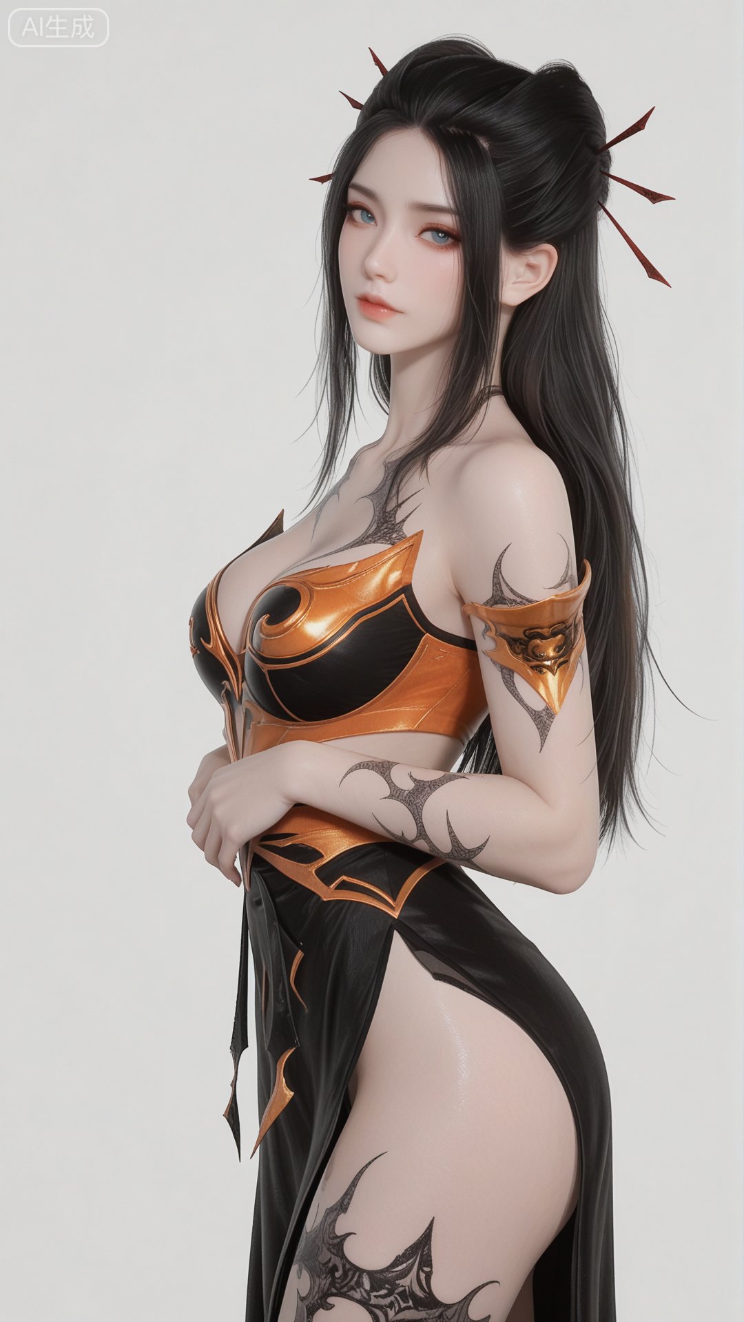 YLJ clothes,  solo,  exquisite skin by 月恋-❀ on Tensor.Art