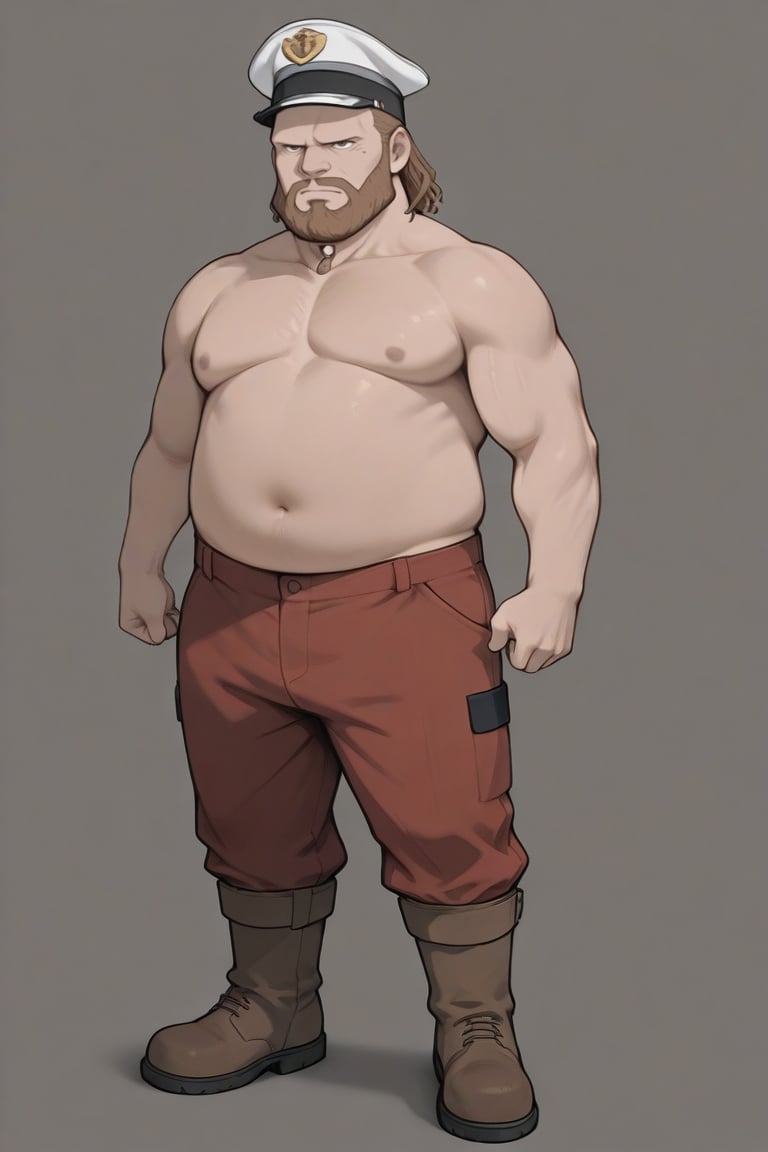 brinks,  1boy,  naval hat by daretoku-2 on Tensor.Art