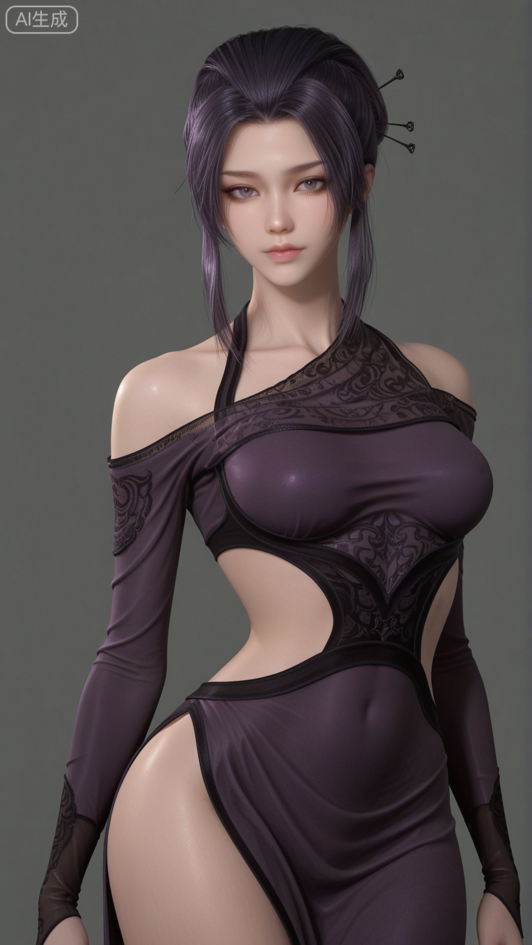 ZN clothes,  solo,  exquisite skin by 月恋-❀ on Tensor.Art