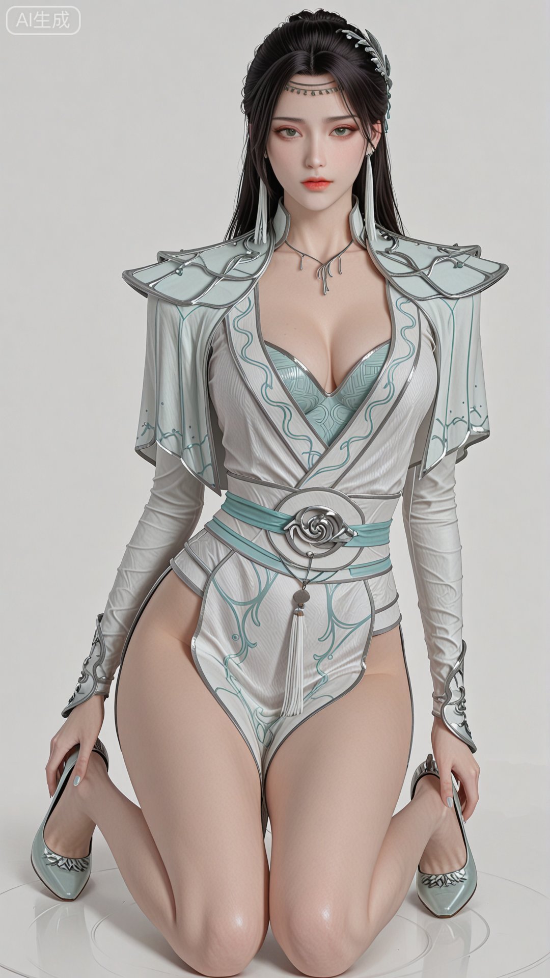 YY clothes,  solo,  exquisite skin by 月恋-❀ on Tensor.Art