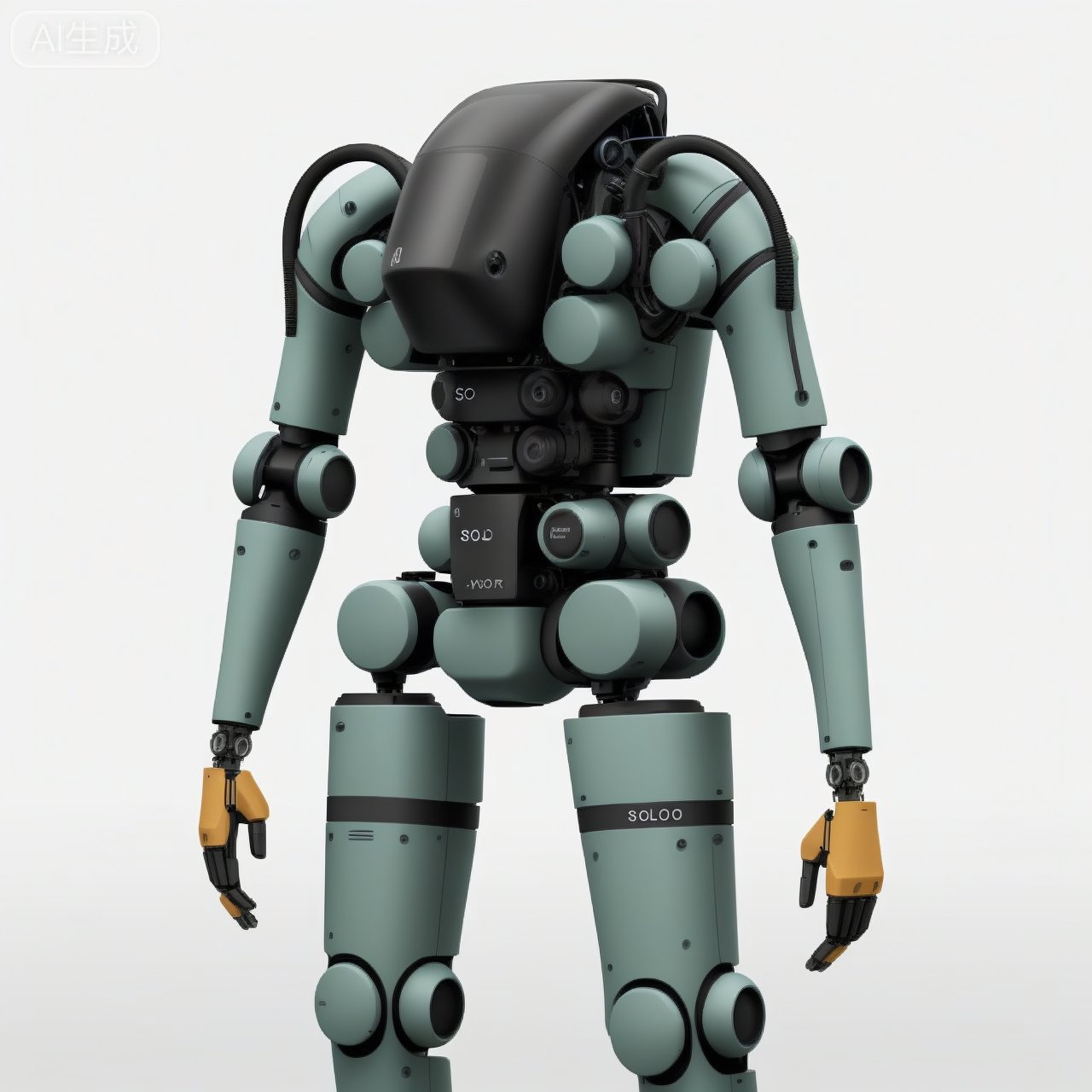 a Robot product design,  solo, by 宝拉熊 on Tensor.Art