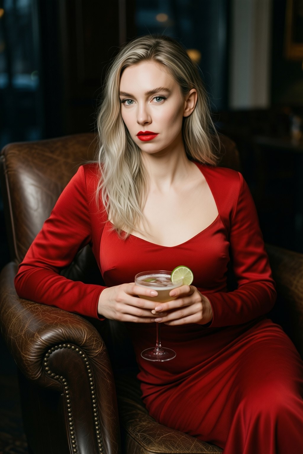 Professional portrait of a young Caucasian woman with porcelain skin,  a slim build,  and long by Antikorper_TA on Tensor.Art