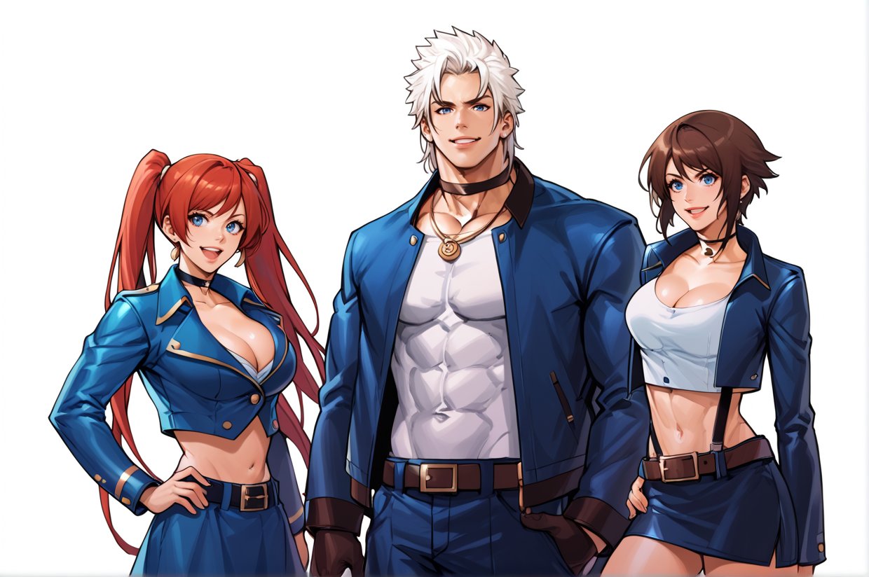 Hiroaki,  solo,  multiple girls by SoLegiT on Tensor.Art