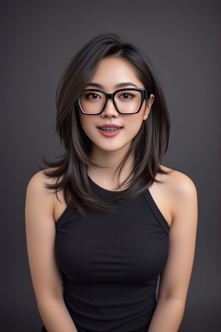 single female character,  front-facing portrait,  neutral plain background by Zero-Moralezz on Tensor.Art