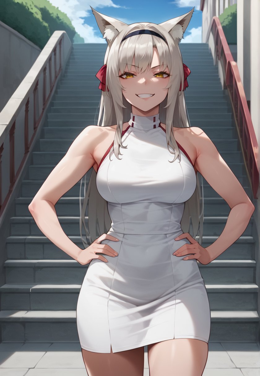 (looking at viewer,  solo,  hourglass figure by SoLegiT on Tensor.Art