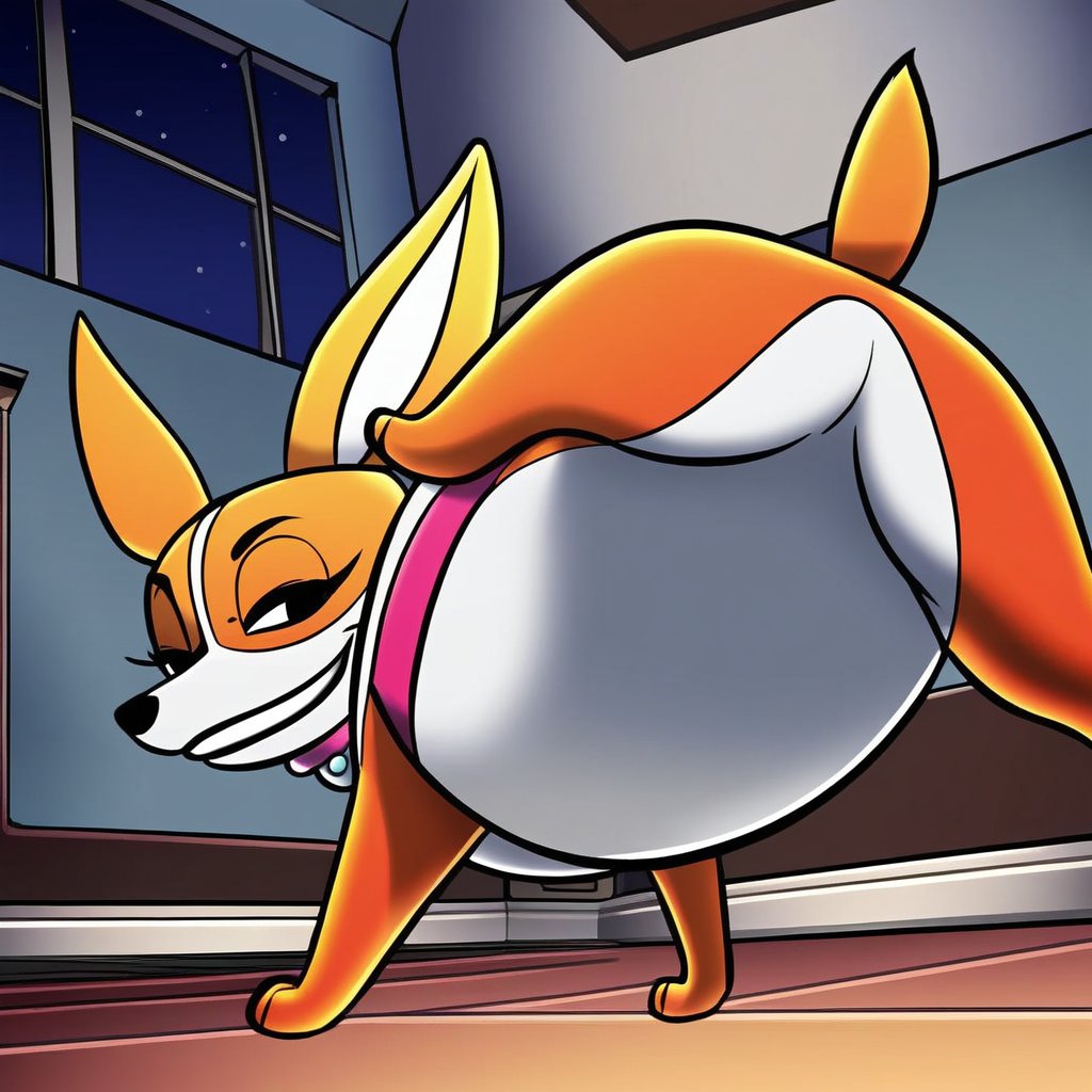 madam corgi,  feral,  solo by Xposing_Organisms on Tensor.Art