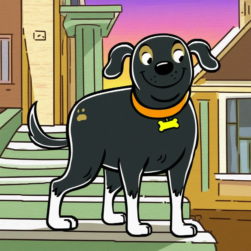 Star the number six mutt,  feral,  solo by Xposing_Organisms on Tensor.Art