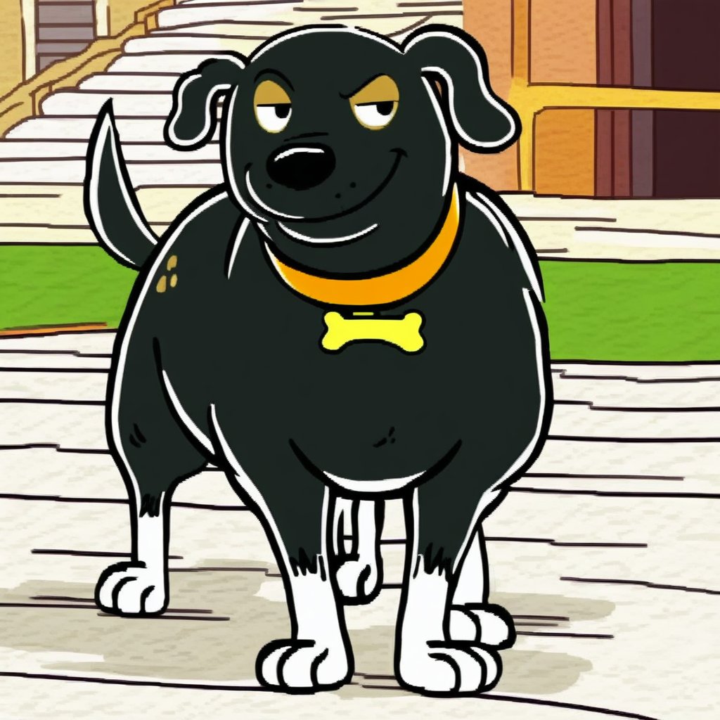 Star the number six mutt,  feral,  solo by Xposing_Organisms on Tensor.Art