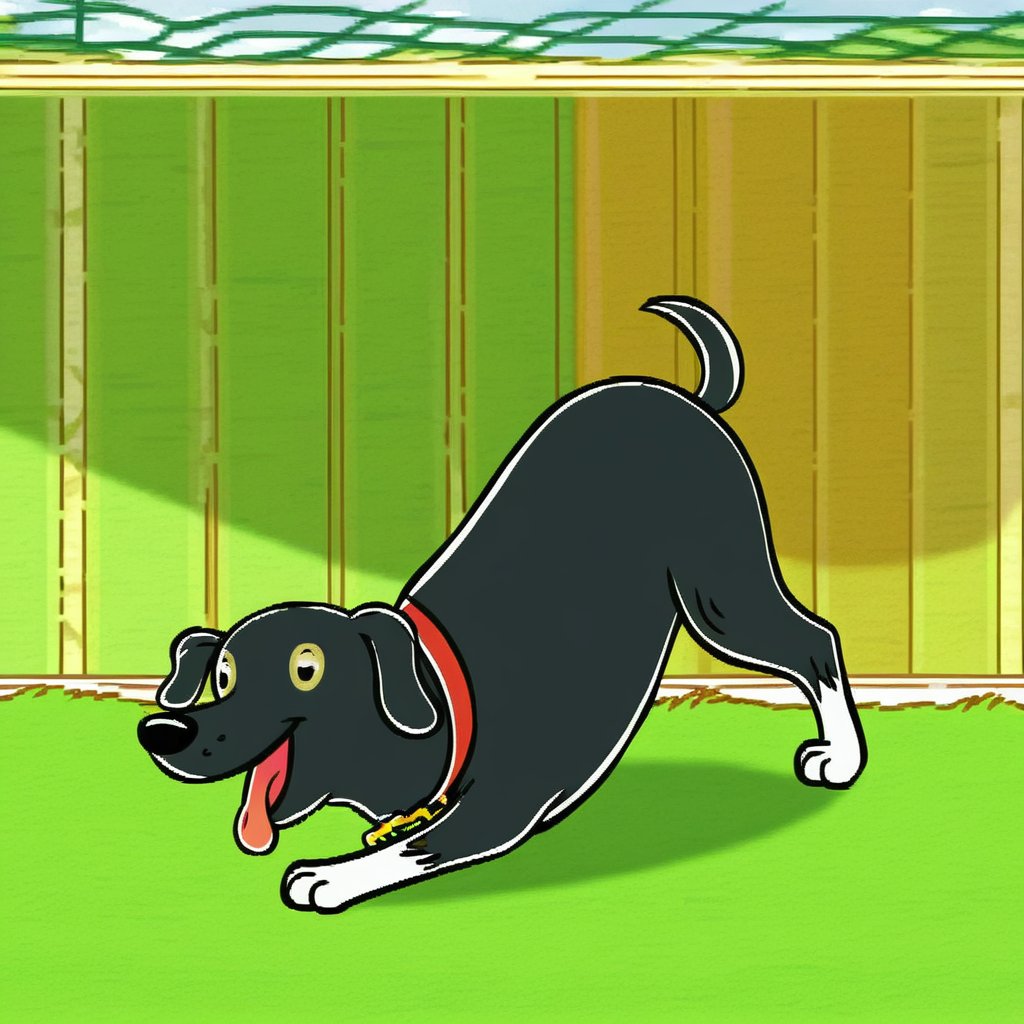 Star the number six mutt,  feral,  solo by Xposing_Organisms on Tensor.Art