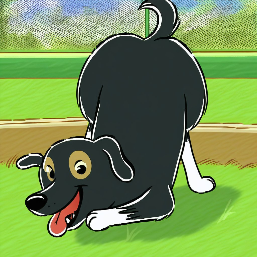 Star the number six mutt,  feral,  solo by Xposing_Organisms on Tensor.Art