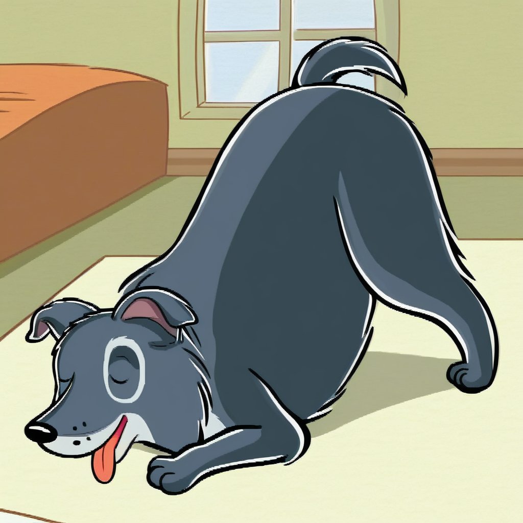 ruby border collie,  feral,  solo by Xposing_Organisms on Tensor.Art