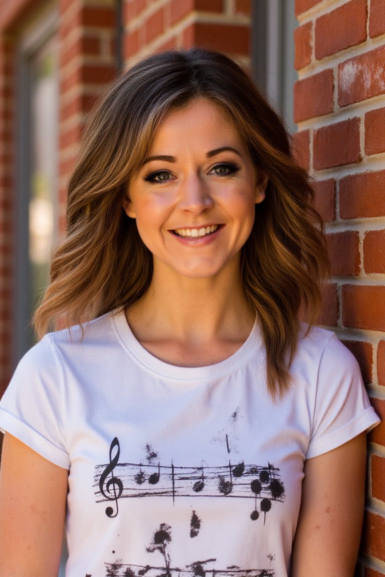 a headshot portrait of a woman,  head and shoulders photo. the woman is looking at the camera with a subtle smile. she has...