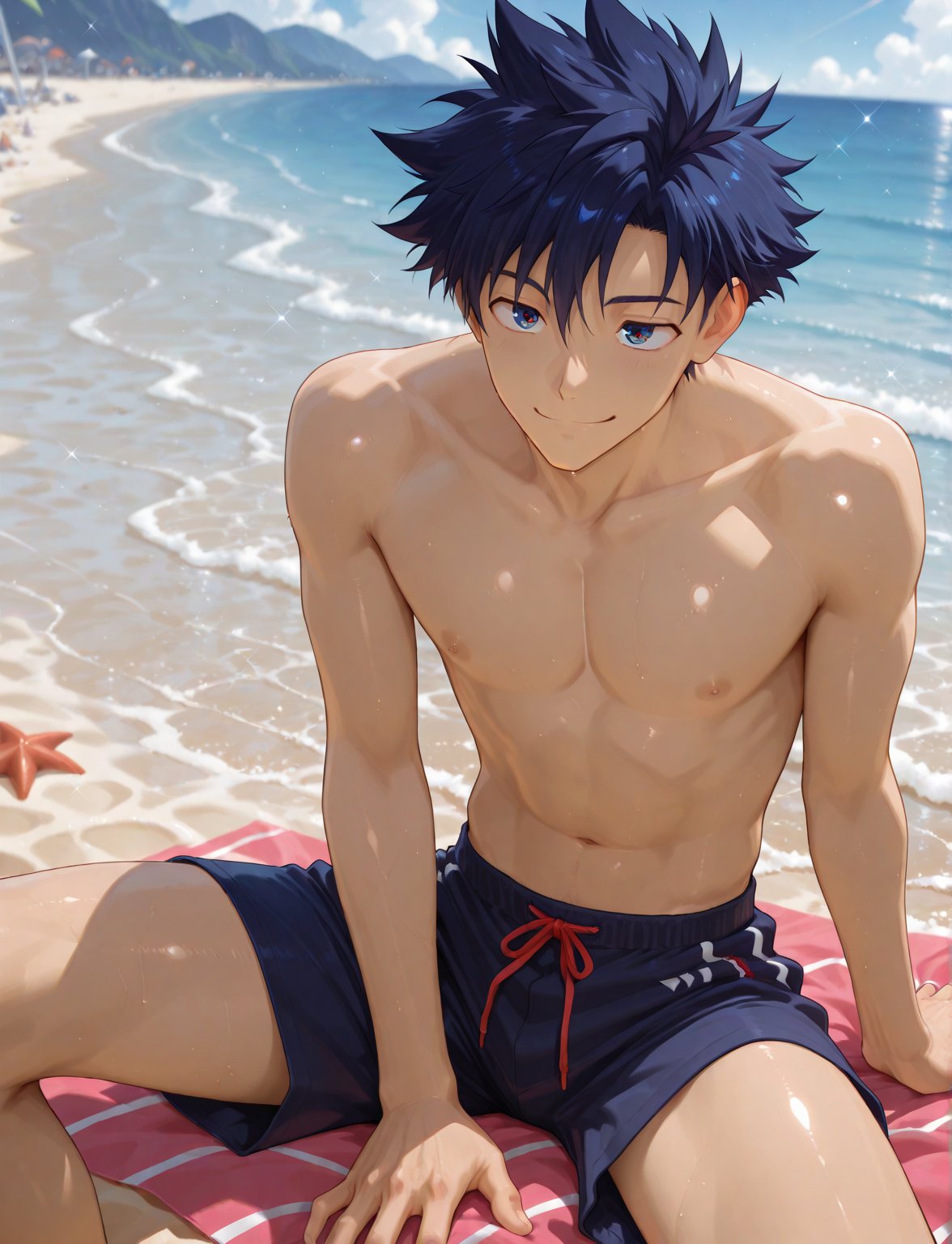 ultra-detailed,  source_anime,  male focus by HiroA_IA on Tensor.Art
