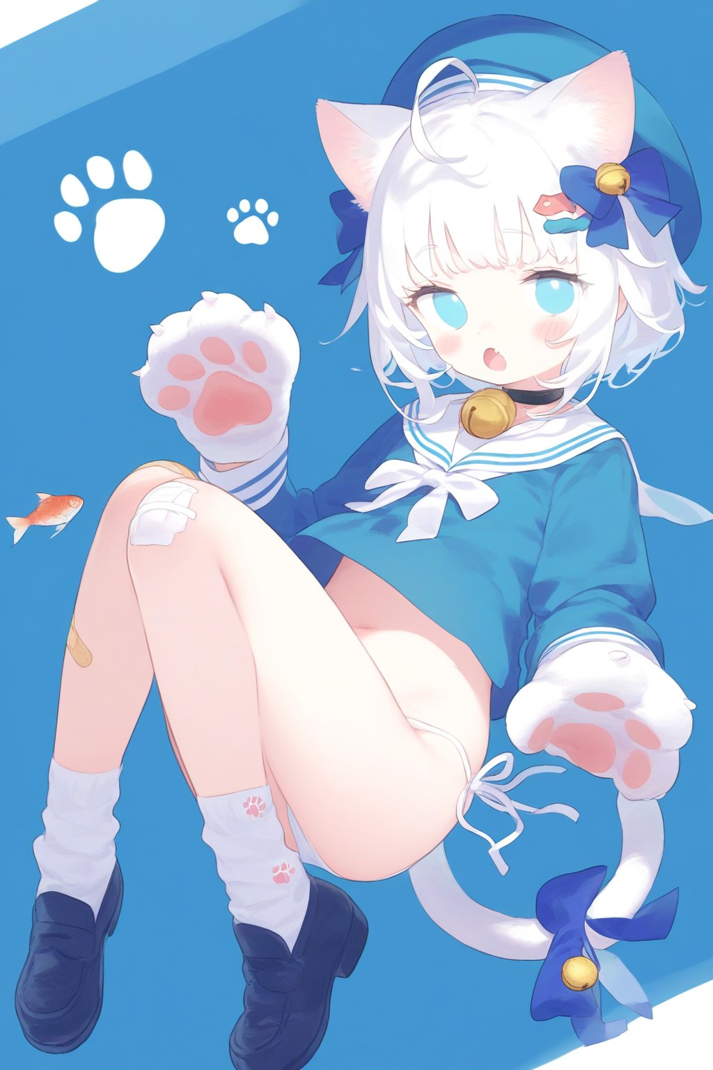 1girl,  :o,  ahoge by 13ep on Tensor.Art