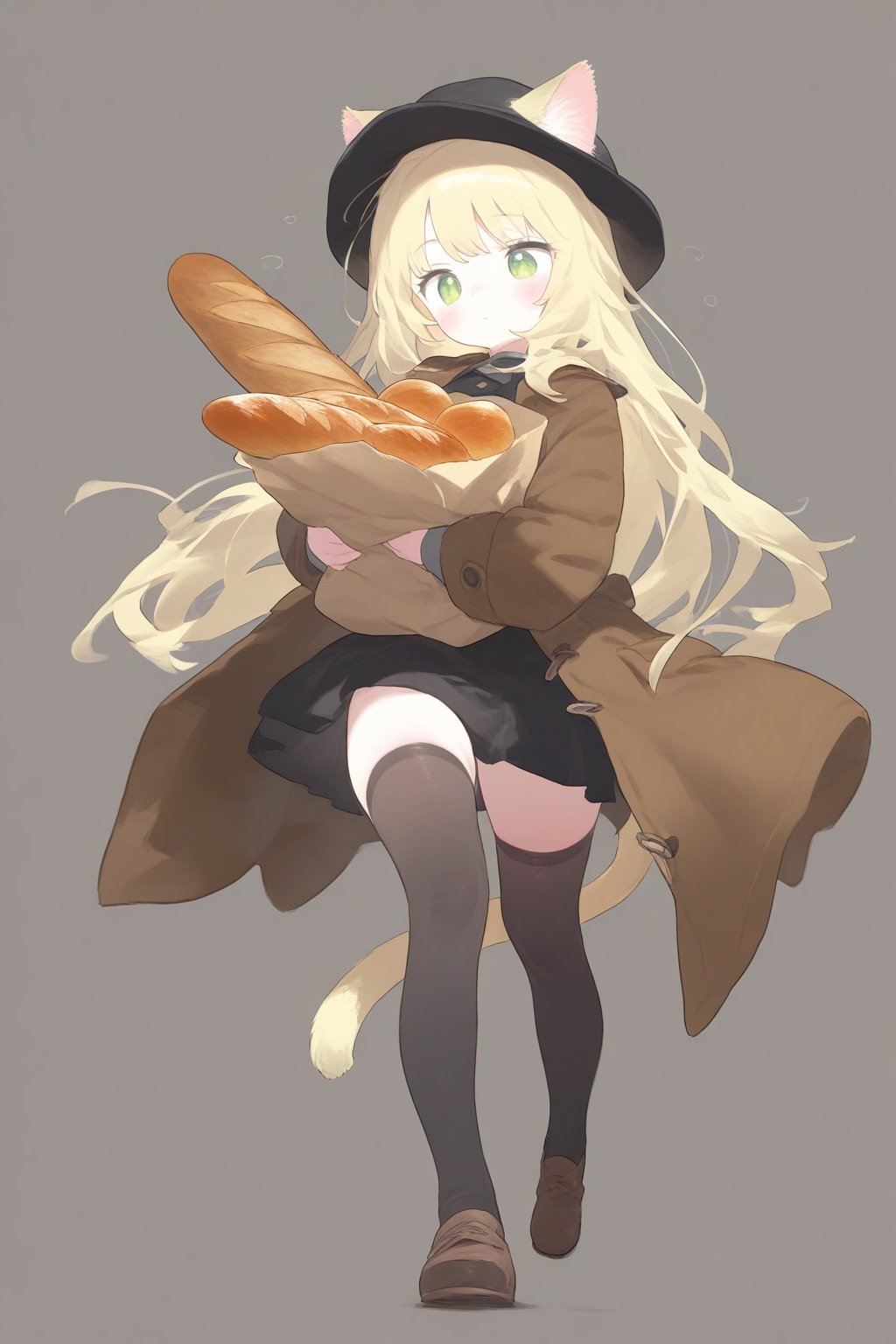 1girl,  animal ears,  baguette by 13ep on Tensor.Art