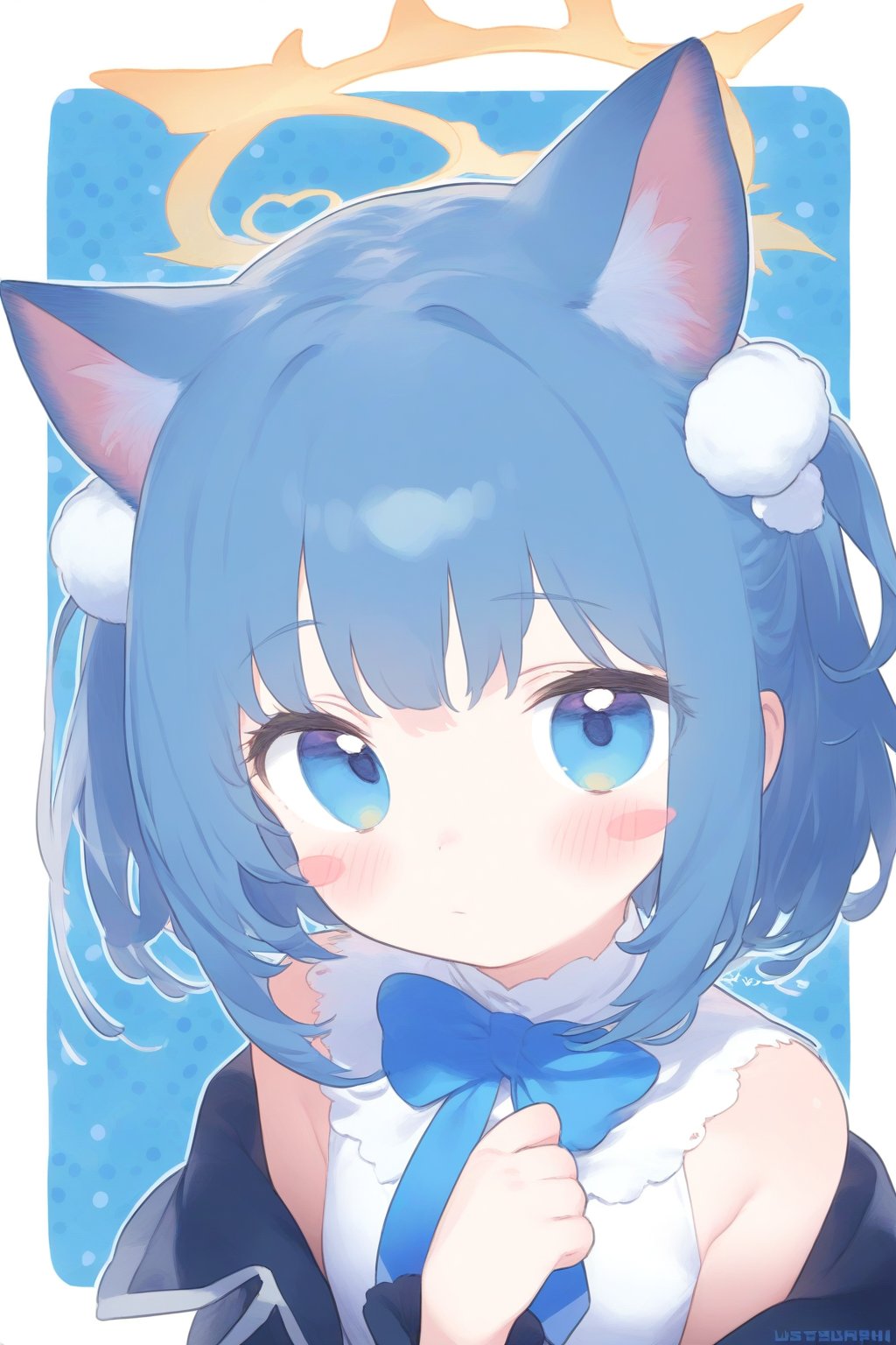 1girl,  animal ear fluff,  animal ears by 13ep on Tensor.Art