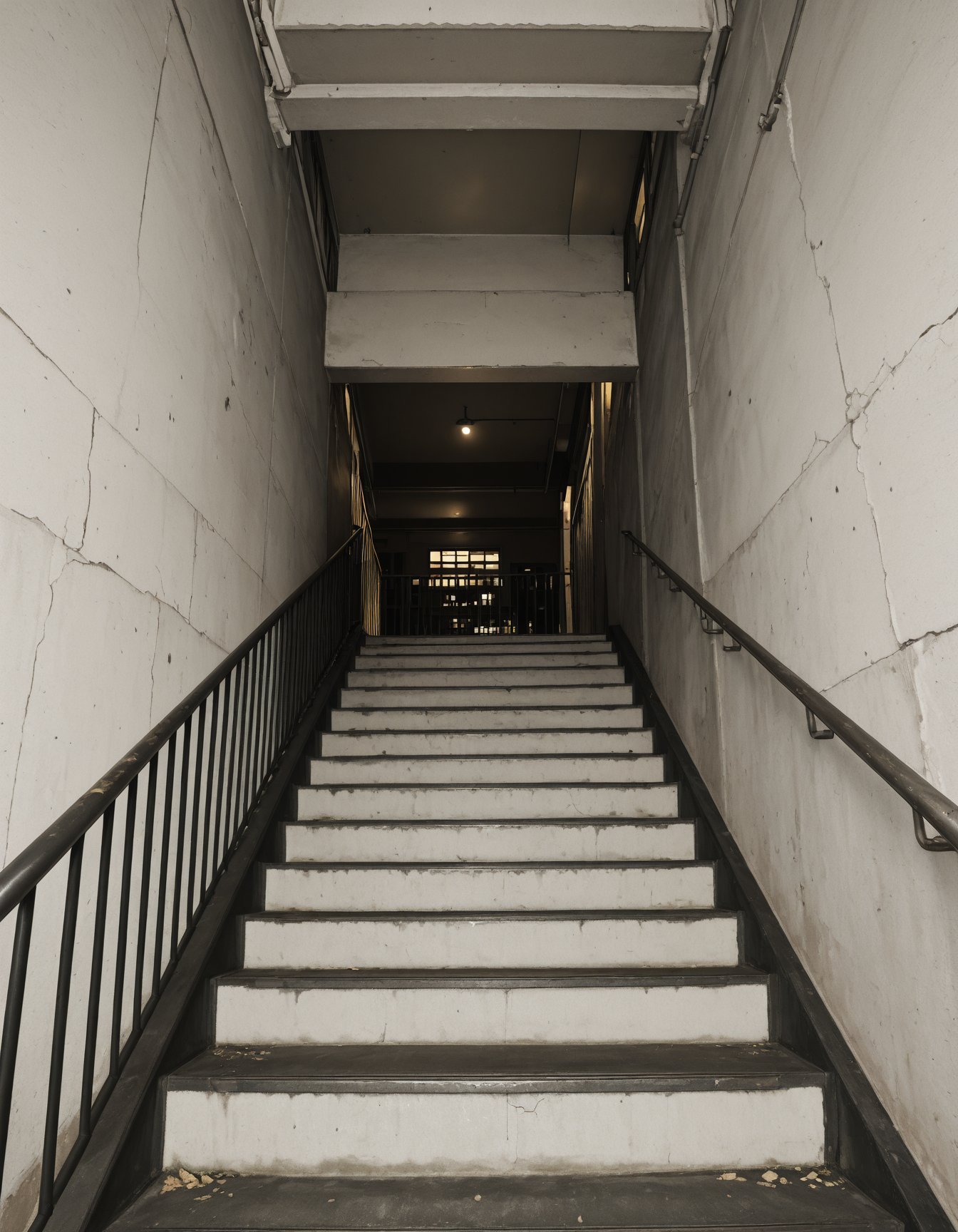 stairs,  railing,  building by MMMW on Tensor.Art