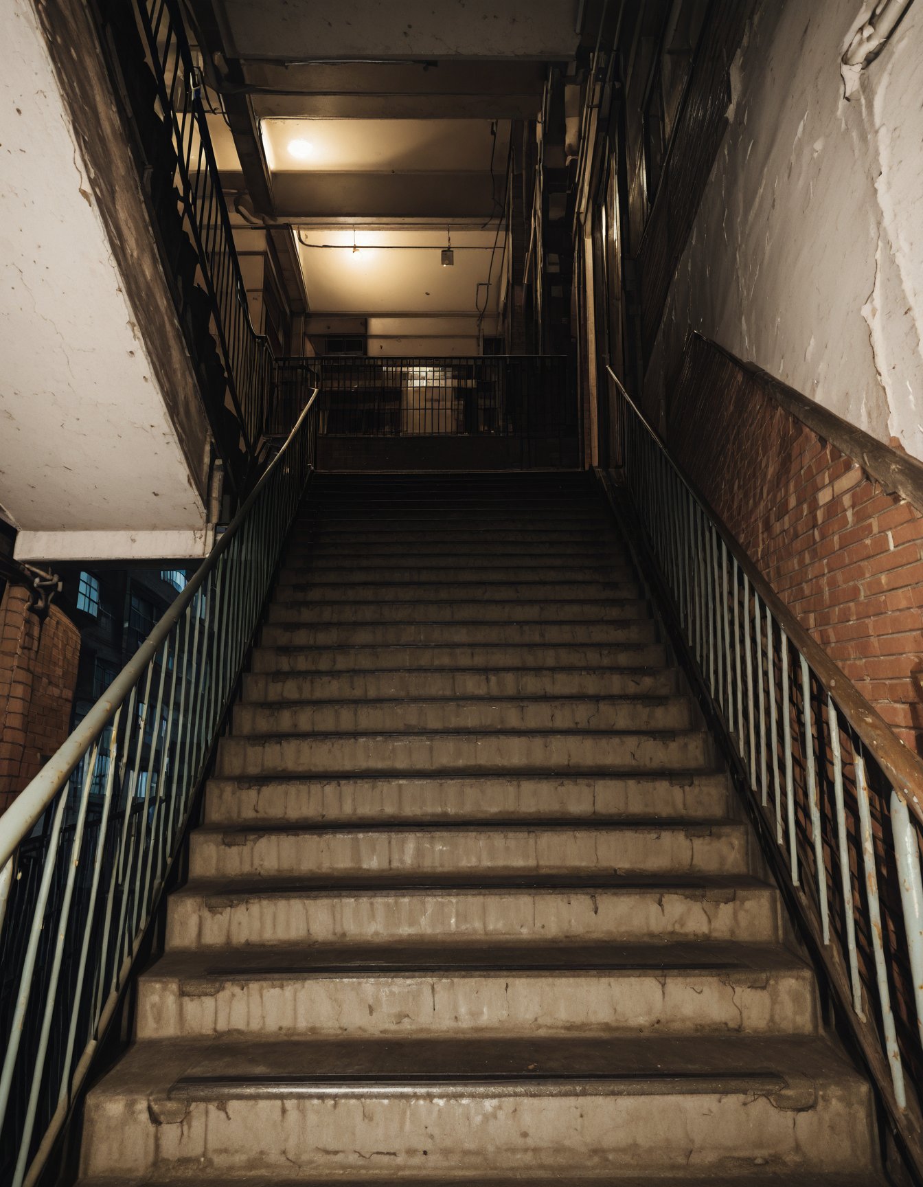 stairs,  railing,  building by MMMW on Tensor.Art