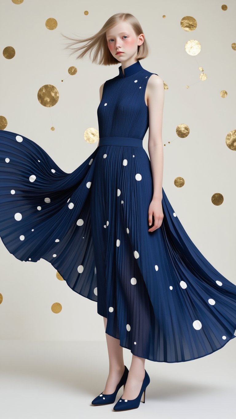 masterpiece,  ultra-detailed,  full-body fashion editorial photo by Kunjung on Tensor.Art