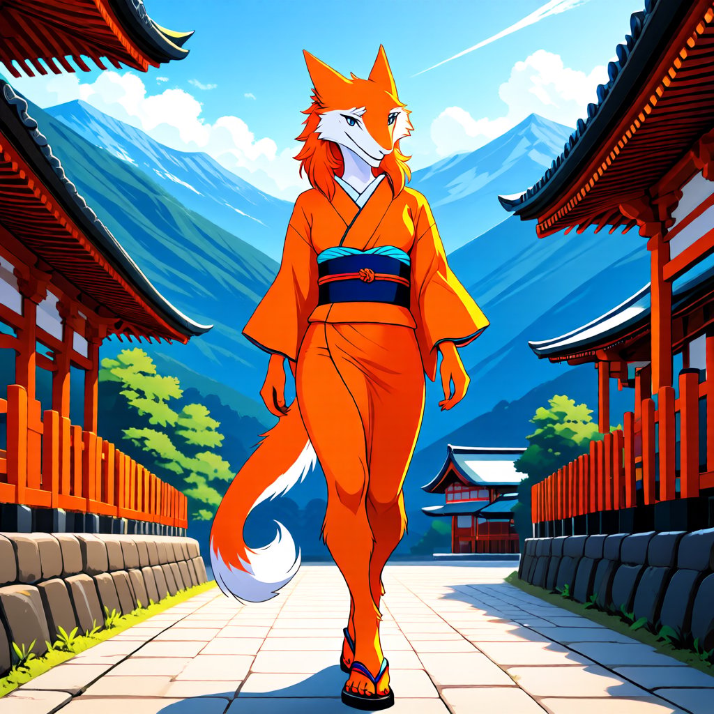 mountain background,  temples,  solo by RodAndRog on Tensor.Art