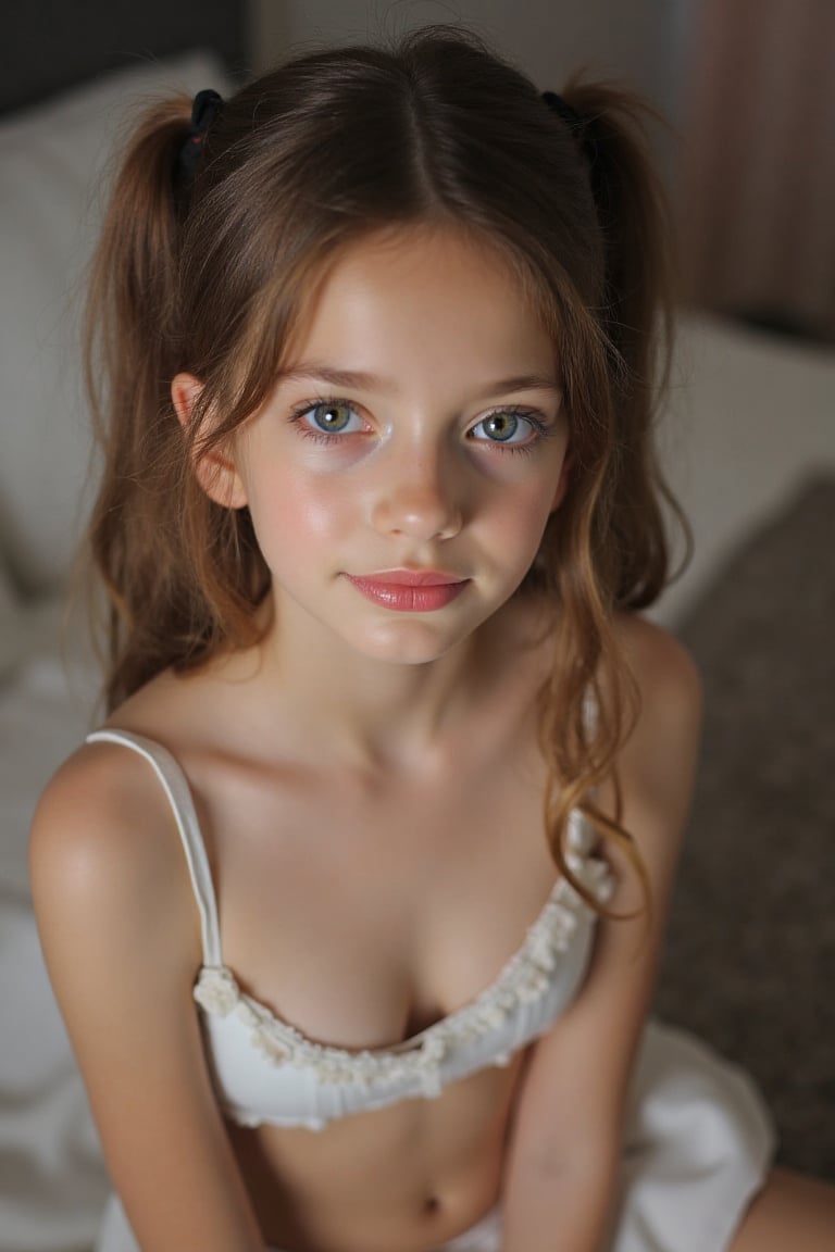 POV High-angle view a beautiful young woman,  medium breast,  crop top by hina on Tensor.Art