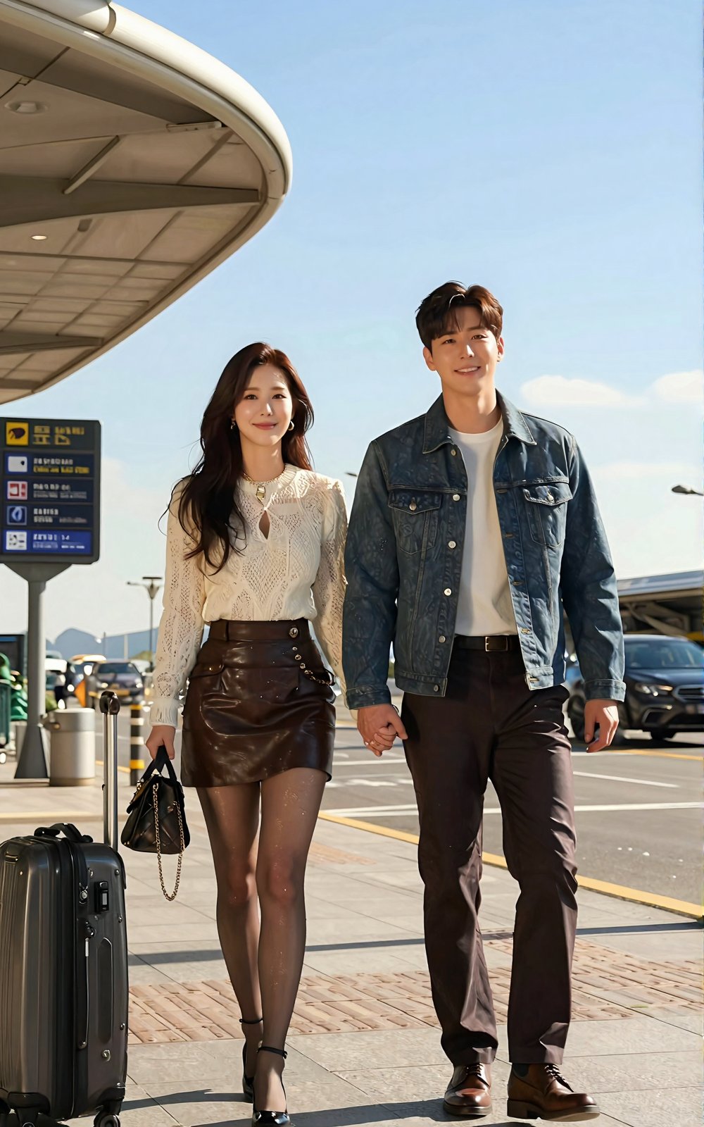 Korean Male Image: A beautiful Korean man boasting a broad chest,  captivating hips,  and toned thighs. Standing at 185cm...