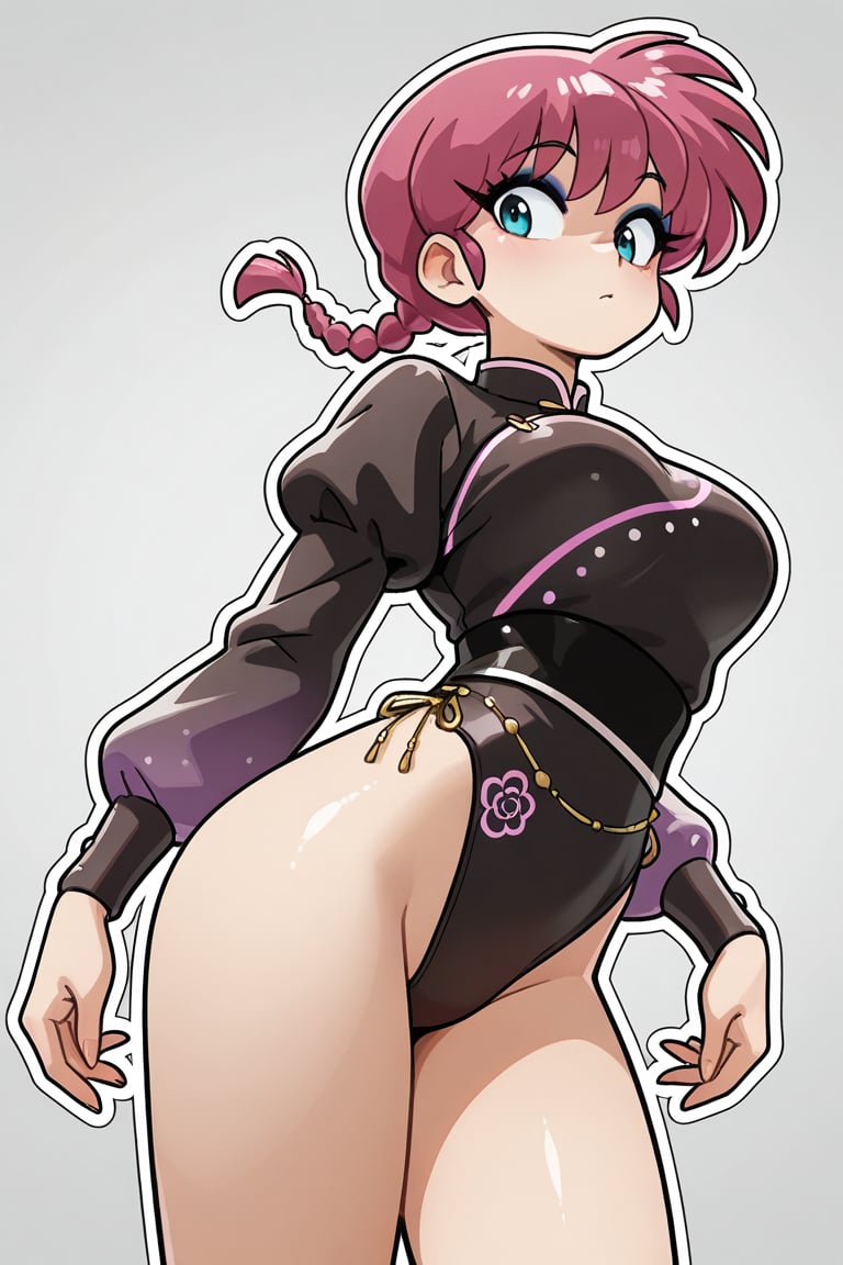 Outline animation,  long eyelashes,  thick eyeshadow by らび@kiyoka_succubus on Tensor.Art