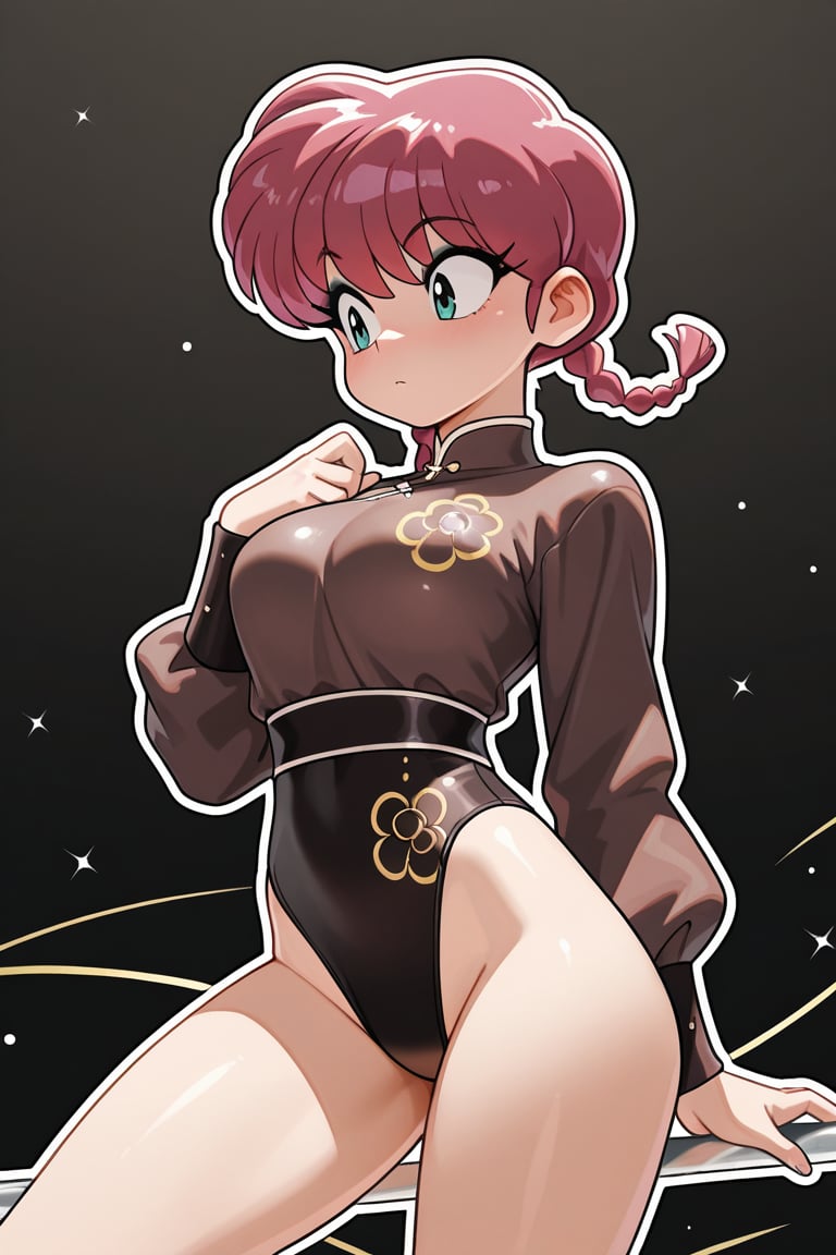 Outline animation,  long eyelashes,  thick eyeshadow by らび@kiyoka_succubus on Tensor.Art