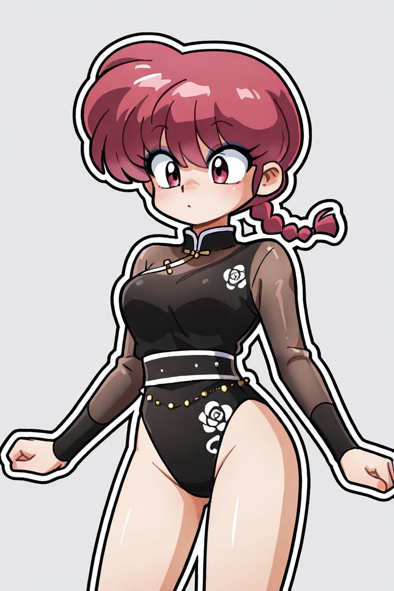 Outline animation,  long eyelashes,  thick eyeshadow by らび@kiyoka_succubus on Tensor.Art