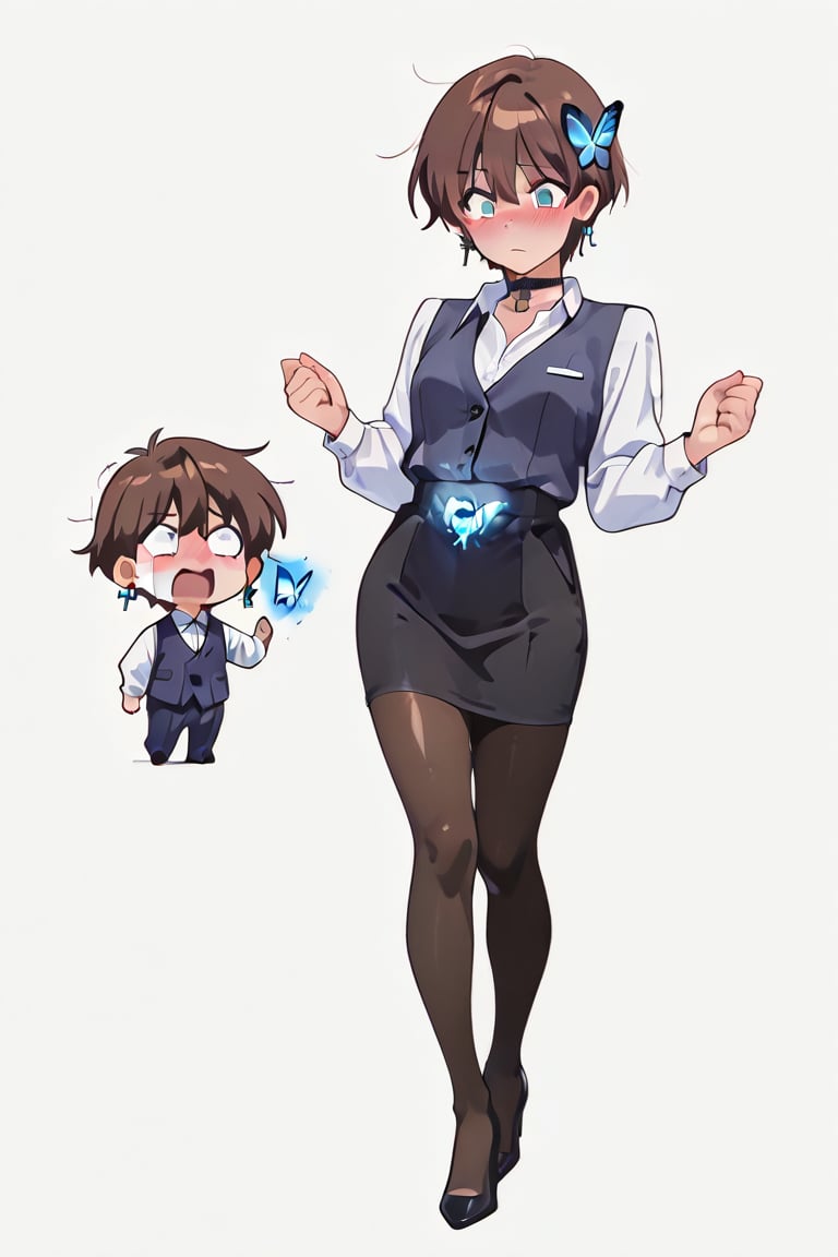 kiyoka_kun,  Anime illustration,  sticker by らび@kiyoka_succubus on Tensor.Art