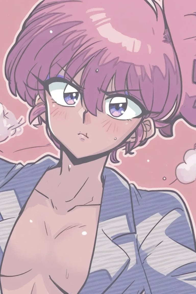 Outline animation,  long eyelashes,  thick eyeshadow by らび@kiyoka_succubus on Tensor.Art
