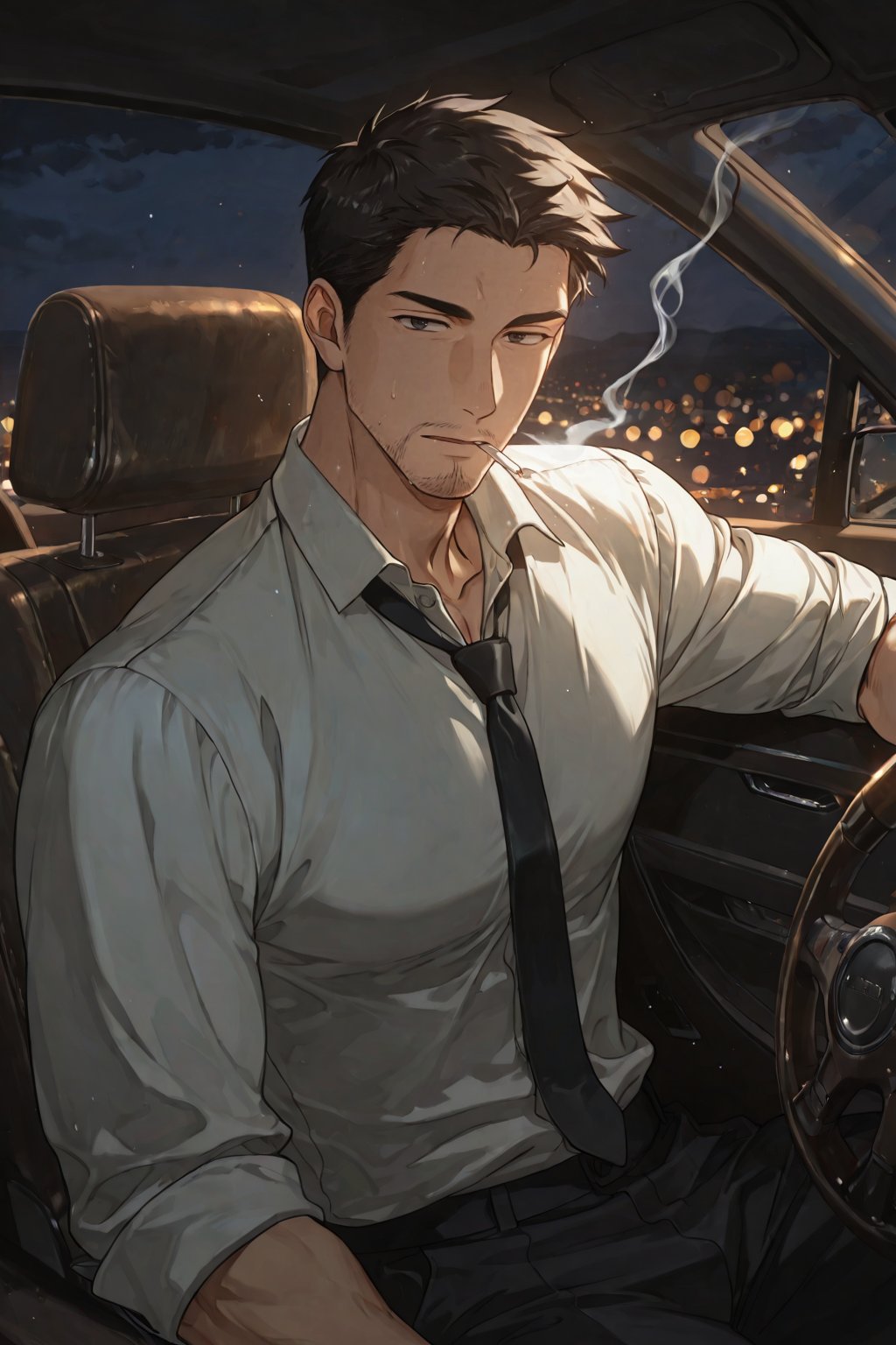 anime style,  manga style,  masterpiece by qqhm111 on Tensor.Art