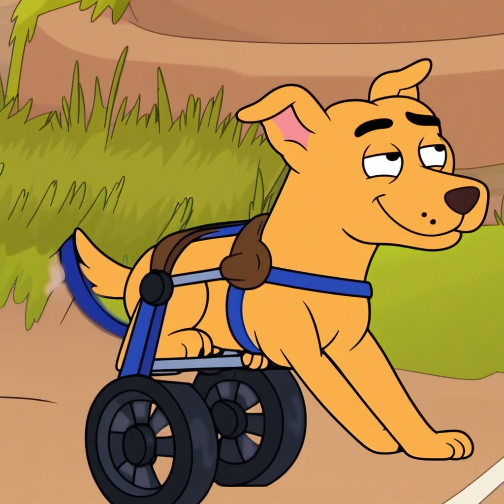 clark the insufferable mutt,  feral,  solo by Xposing_Organisms on Tensor.Art