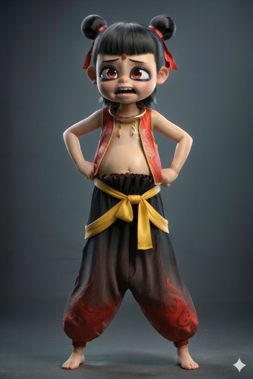 Nezha,  Dudou,  Harem Pants by PX  on Tensor.Art